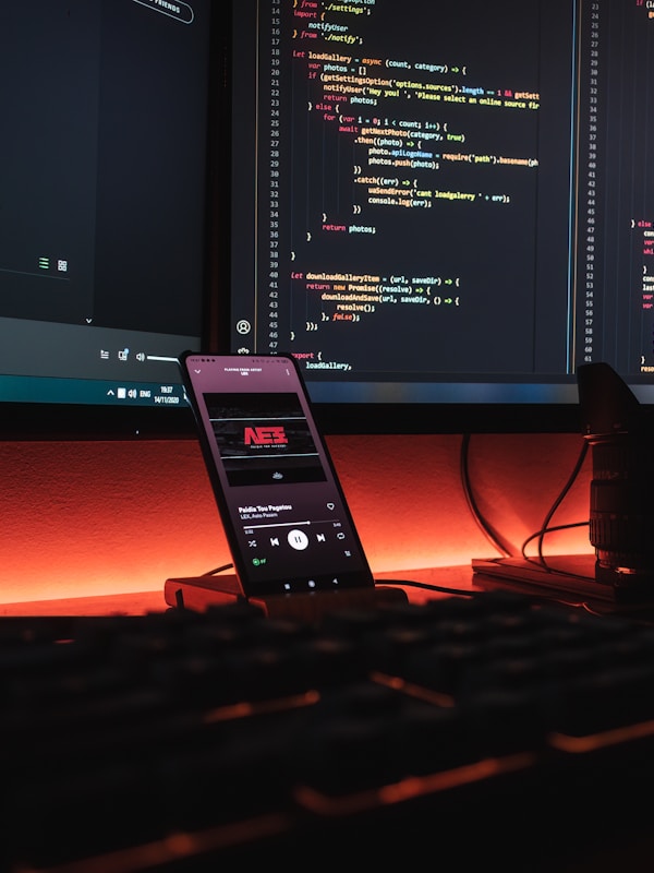 Web development service example