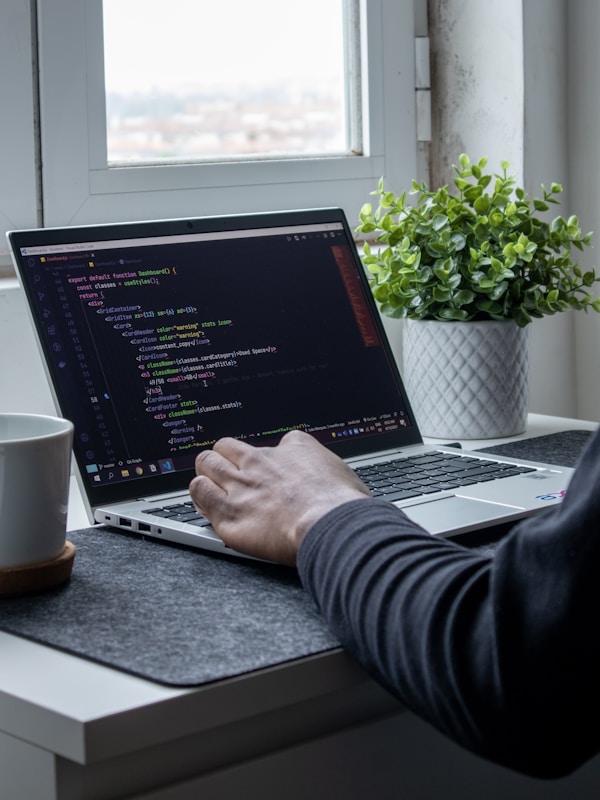 Web development service example